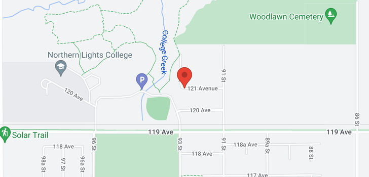 map of 9704 121 AVENUE